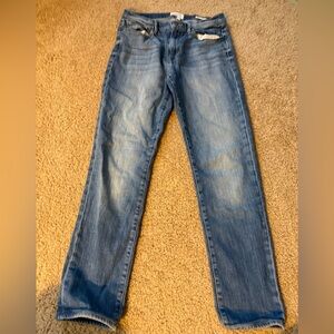 L’Homme Athletic Frame Jeans